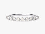 Load image into Gallery viewer, Floating Eleven Stone Moissanite Anniversary Band (0.55 Ct Tw)
