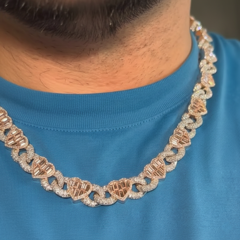 VVS Diamond Cuban Link Chain