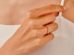 Load image into Gallery viewer, Vintage Marquise Tipped Moissanite Wedding Band