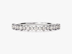 Load image into Gallery viewer, Prong-set Moissanite Wedding Band
