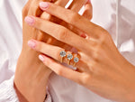 Load image into Gallery viewer, Solitaire Round Cut Moissanite Engagement Ring