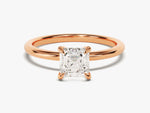 Load image into Gallery viewer, Asscher Cut Solitaire Moissanite Engagement Ring (1.00 Ct)
