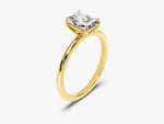 Load image into Gallery viewer, Radiant Cut Solitaire Moissanite Engagement Ring (1.50 Ct)
