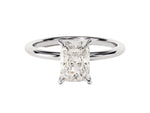 Load image into Gallery viewer, Radiant Cut Solitaire Moissanite Engagement Ring (1.50 Ct)
