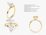 Load image into Gallery viewer, Knife Edge Marquise Moissanite Engagement Ring (1.50 Ct)
