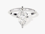 Load image into Gallery viewer, Knife Edge Marquise Moissanite Engagement Ring (1.50 Ct)
