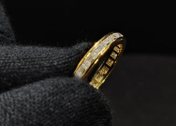 diamond eternity band baguette​