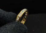 Load image into Gallery viewer, baguette eternity band gold​
