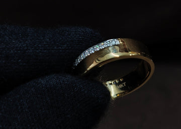 gold wedding bands for women​