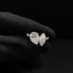 Load image into Gallery viewer, pear shaped diamond ring​
