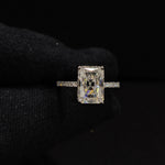 Load image into Gallery viewer, 3 carat radiant cut diamond ring​
