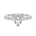 Load image into Gallery viewer, JUNO HEART CUT MOISSANITE ENGAGEMENT RING