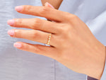 Load image into Gallery viewer, Vintage Stackable Moissanite Wedding Band