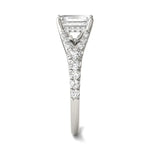 Load image into Gallery viewer, Emerald Duet Engagement Ring
