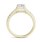 Load image into Gallery viewer, Emerald Duet Engagement Ring
