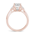 Load image into Gallery viewer, Emerald Expressions Three-stone Engagement Ring
