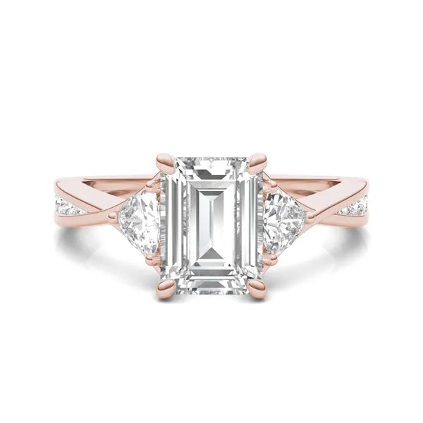 Emerald Expressions Three-stone Engagement Ring