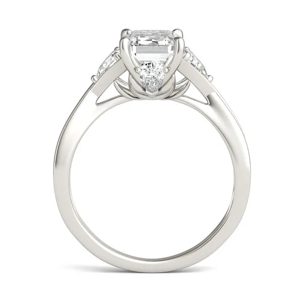 Emerald Expressions Three-stone Engagement Ring