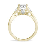 Load image into Gallery viewer, Emerald Expressions Three-stone Engagement Ring
