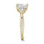Load image into Gallery viewer, Emerald Expressions Three-stone Engagement Ring
