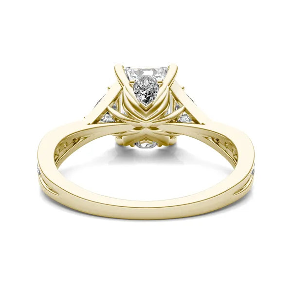 Emerald Expressions Three-stone Engagement Ring
