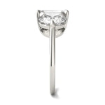 Load image into Gallery viewer, Round Brilliant and Emerald Toi et Moi Engagement Ring
