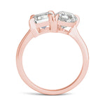 Load image into Gallery viewer, Emerald Pearfection Toi Et Moi Engagement Ring
