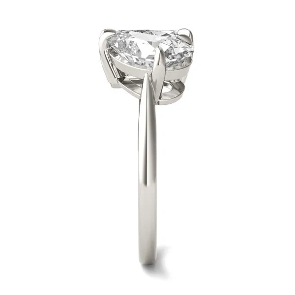 Emerald Pearfection Toi Et Moi Engagement Ring