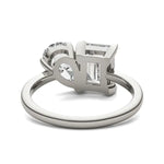 Load image into Gallery viewer, Emerald Pearfection Toi Et Moi Engagement Ring

