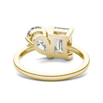 Load image into Gallery viewer, Emerald Pearfection Toi Et Moi Engagement Ring
