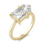 Load image into Gallery viewer, Princess Pear Faction Toi Et Moi Engagement Ring
