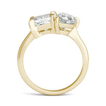 Load image into Gallery viewer, Princess Pear Faction Toi Et Moi Engagement Ring
