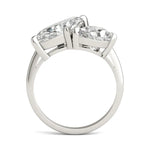 Load image into Gallery viewer, Pear And Marquise Toi Et Moi Engagement Ring
