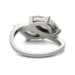 Load image into Gallery viewer, Matching Marquise Bypass Toi Et Moi Engagement Ring
