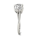 Load image into Gallery viewer, Asymmetrical Perfect Pear Engagement Ring
