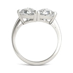 Load image into Gallery viewer, Perfect Pear Toi Et Moi Engagement Ring
