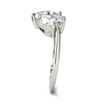 Load image into Gallery viewer, Perfect Pear Toi Et Moi Engagement Ring
