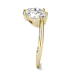 Load image into Gallery viewer, Perfect Pear Toi Et Moi Engagement Ring
