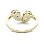 Load image into Gallery viewer, Perfect Pear Toi Et Moi Engagement Ring
