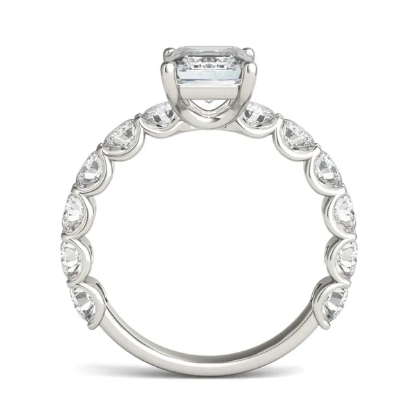 Emerald Wren Engagement Ring