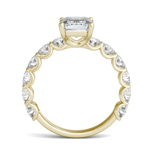 Emerald Wren Engagement Ring