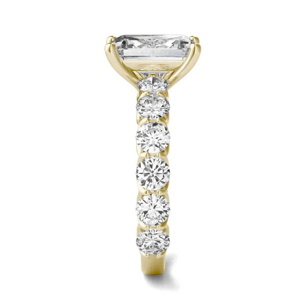 Emerald Wren Engagement Ring
