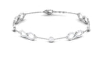 Load image into Gallery viewer, 1.50 CT Moissanite Infinity Chain Bracelet - Moissanite - ( D-VS1 ) - Color and Clarity -
