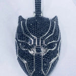 Load image into Gallery viewer, Sterling Silver 925 Hip Hop Iced Out Black Panther Pendant