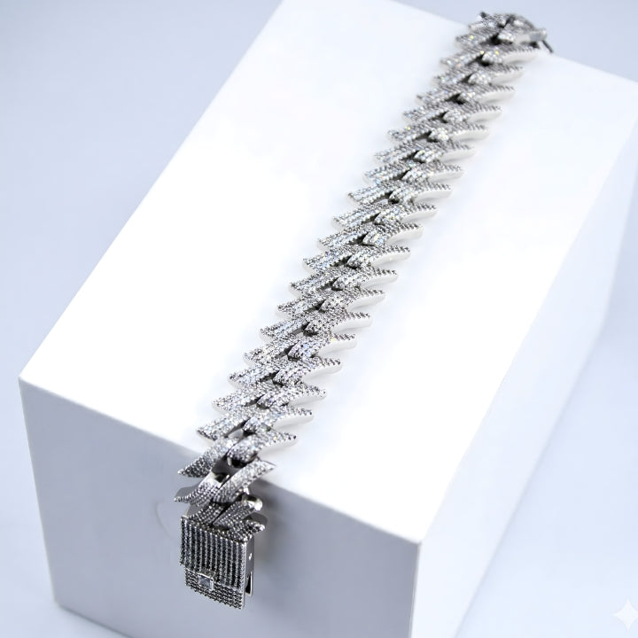 Moissanite Diamond Bracelet SHARK