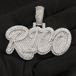 Load image into Gallery viewer, Moissanite Diamond Customized Letter Pendant "RICO"