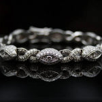 Load image into Gallery viewer, Iced Out Evil Eye Bracelet