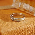 Load image into Gallery viewer, Cross Moissanite Rings for Men/Women