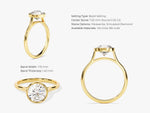 Load image into Gallery viewer, bezel engagement ring vintage