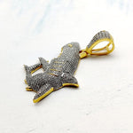 Load image into Gallery viewer, Shark Hip Hop Pendant, Men&#39;s Hip Hop Jewelry
